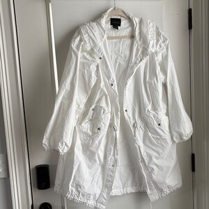 The Limited White Utility Jacket for Women